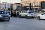 Peş peşe kazaya karışıp mağdurları darbetti