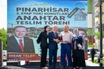 Pınarhisar’da TOKİ sevinci: Anahtarlar hak sahiplerine teslim edildi