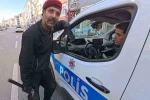 Polis uyarıya geldi, "ahtım var, benzin döküp yakacağım" dedi