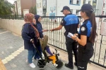 Polislerden velilere güvenli eğitim bilgilendirmesi