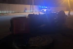 Polisten kaçan motosikletli kuryeden uyuşturucu çıktı