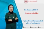 Pratisyen Hekim Aydın, Devlet Hastanesi’nde göreve başladı