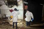 Prefabrik evde çıkan yangında karı-koca hayatını kaybetti