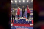Pursaklar Belediyespor sporcusu Zümra Yurtseven, U15 Türkiye Halter Şampiyonası’nda şampiyonu oldu