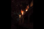 Reyhanlı’da ev yangını