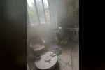 Reyhanlı’da ev yangını