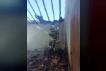 Reyhanlı’da müstakil ev yandı