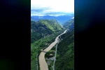 Rize’de selin etkili olduğu Fırtına Vadisi havadan görüntülendi