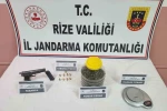 Rize’de uyuşturucu operasyonu