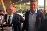 Sadettin Saran, derbi için stada geldi