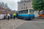 Safranbolu’da freni boşalan dolmuş tarihi çarşıda dehşet saçtı