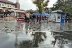 Sağanak altında cuma namazı
