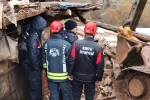 Sağanak yağış ahırı yıktı: 10 hayvan telef oldu