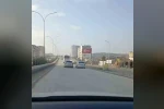 Sağdan sollama yaparak yürekleri ağza getiren sürücüye ceza