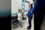 Sağlık hizmeti alan vatandaşlara KADES eğitimi