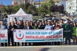 Sağlık için 10 bin adım attılar