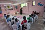 Sağlık personelinden minik öğrencilere hijyen eğitimi