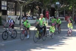 Sağlıklı hayat için pedal çevirdiler