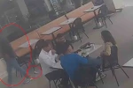 Sahilde aradığı parasını kafede düşüren vatandaşın o anları kameraya yansıdı
