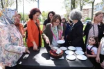 Şahin, Anne Bebek Festivali’nde ailelerle buluştu