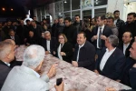 Şahin, Karkamış’ta vatandaşlarla iftarda buluştu