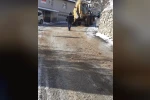 Saimbeyli’de karla mücadele aralıksız sürüyor
