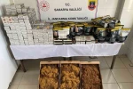 Sakarya’da on binlerce makaron ele geçirildi
