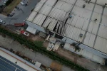 Sakarya’da patlamanın yaşandığı fabrika havadan görüntülendi