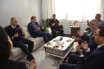Salihli Kaymakamı Güldoğan’dan şehit ailesine bayram ziyareti