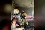 Samadağ’da ev yangını