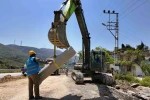 Samandağ’da 23 milyon euro’luk dev altyapı yatırımında yüzde 40 seviyesine ulaşıldı 