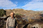 Samanlıkta kundaklama şüphesi