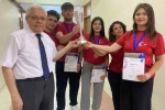 Şampiyonlar Alaşehir’de alkışlarla karşılandı