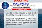 Samsun Valiliği’nden ’denize girmeyin’ uyarısı