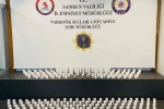 Samsun’da 10 bin uyuşturucu hap ele geçirildi