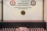 Samsun’da 15 bin 750 adet uyuşturucu hap ele geçirildi