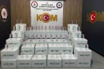 Samsun’da 900 litre kaçak etil alkol ele geçirildi