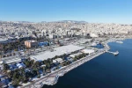 Samsun’da kar manzaraları havadan görüntülendi 