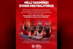 Samsun’da milli maç gösterimine YKS arası