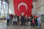 Samsun’da özel öğrencilere itfaiye eğitimi 