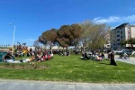 Samsun’da sıcak hava etkisi: Sahil ve parklar dolup taştı