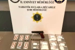 Samsun’da uyuşturucu ve silah operasyonu: 1 gözaltı