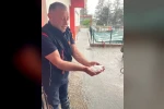 Sandıklı’da dolu yağışı etkili oldu 