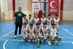 SANKO Okulları Minik Erkek Basketbol Takımı şampiyon oldu