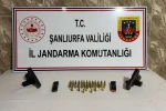 Şanlıurfa’da 5 ruhsatsız silah ele geçirildi