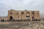 Şanlıurfa’da doğa tutkunları tarihi Germuş Kilisesi için yürüdü
