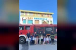 Şanlıurfa’da ihbara giden itfaiye ekiplerine miniklerden pasta sürprizi