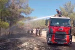 Şanlıurfa’da orman yangını
