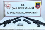 Şanlıurfa’da ruhsatsız 3 av tüfeği ve kurusıkı tabanca ele geçirildi