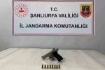Şanlıurfa’da ruhsatsız silah ele geçirildi